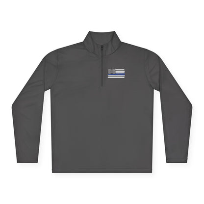 Detroit Blue Line Quarter-Zip Pullover Detroit Blue Line