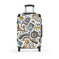 Vintage Travel Suitcase, Retro Style Luggage for Traveling, Modern Design