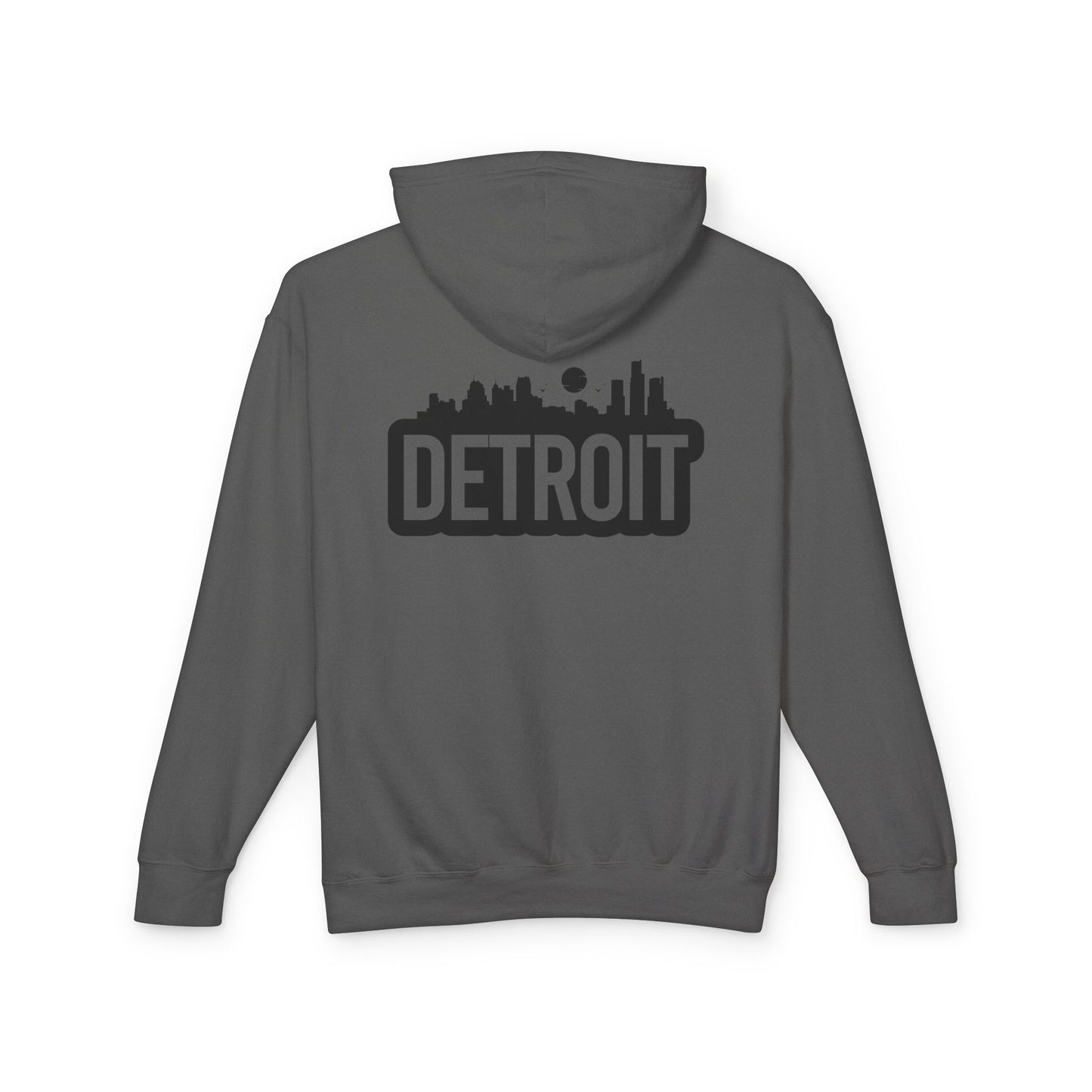 Detroit City Skyline Lightweight Hoodie