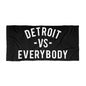 Detroit vs everybody - Beach Towel -