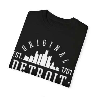 Detroit City Unisex Garment-Dyed T-shirt