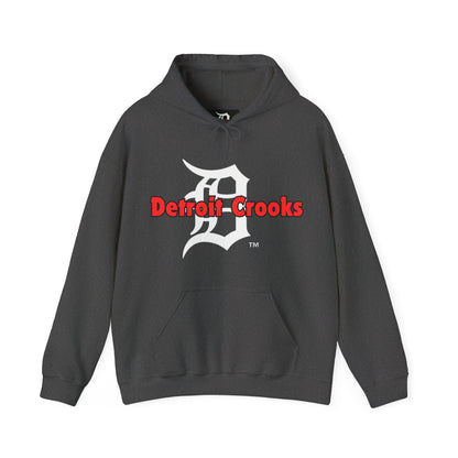 Detroit Crooks Unisex Hoodie, Sweatshirt with Detroit Crooks brand, Detroit