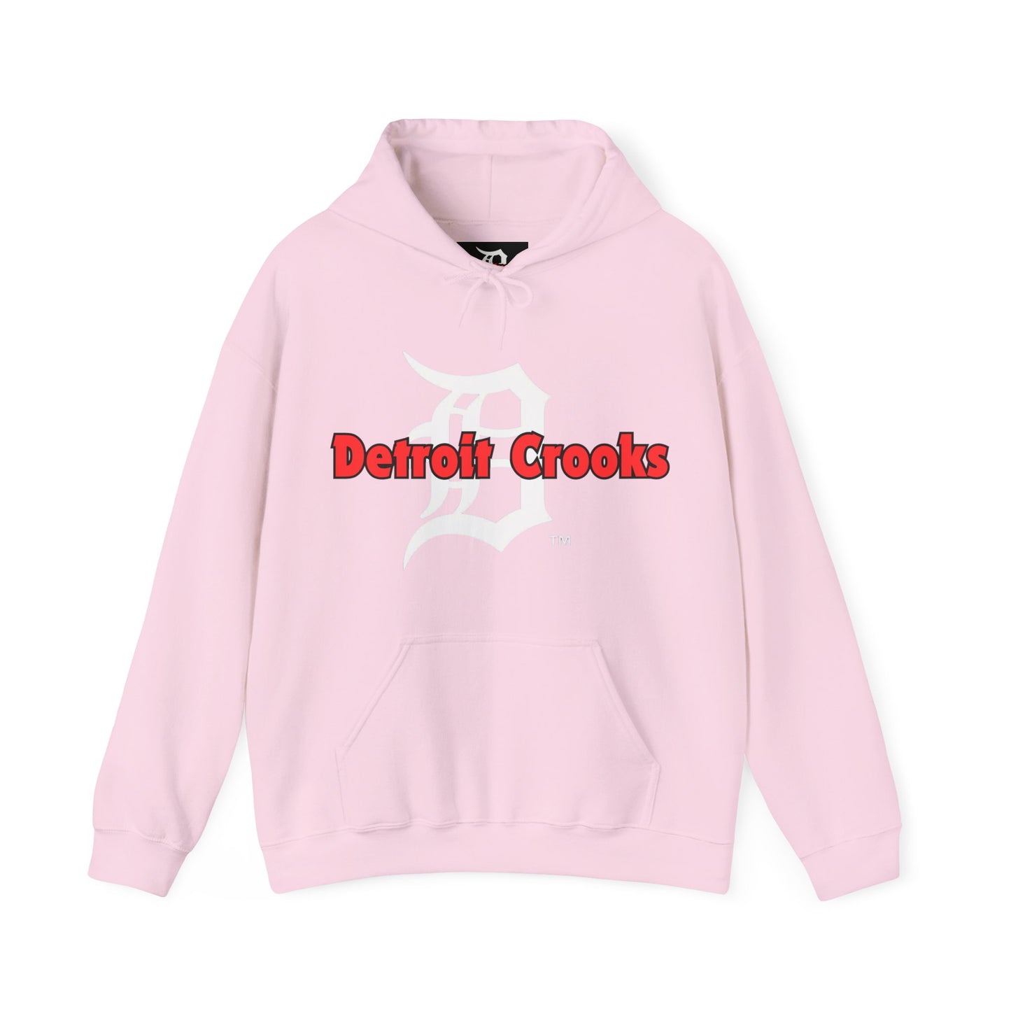 Detroit Crooks Unisex Hoodie, Sweatshirt with Detroit Crooks brand, Detroit