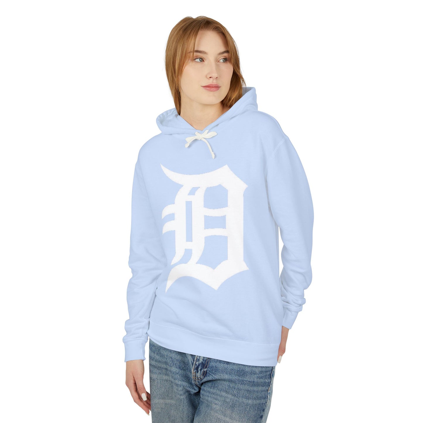 Detroit Style Lightweight Hoodie, Motor City Fashion Sweatshirt, Michigan Urban