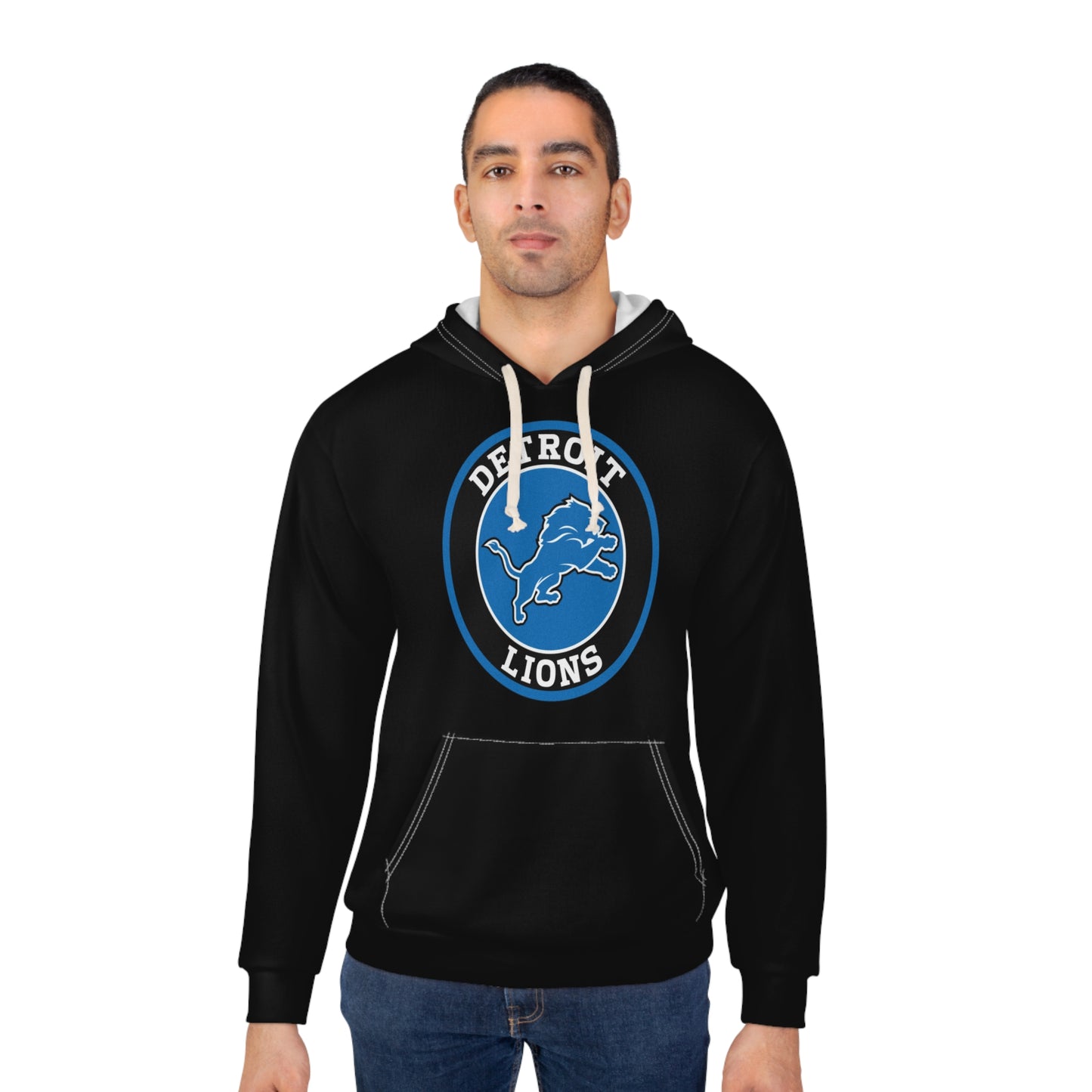 Detroit Lions Unisex Hoodie Sweatshirt, NFL Team Apparel, Football Fan Gift,