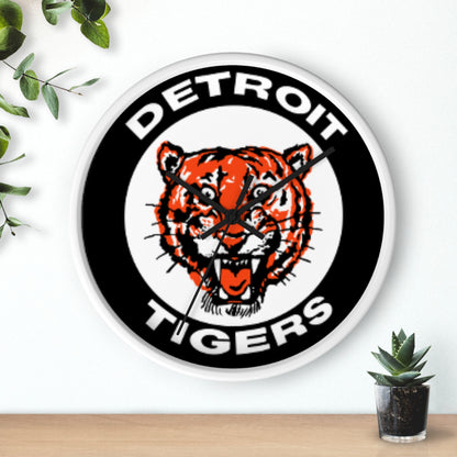 Detroit Tiger Vintage logo Wall Clock MLB Tigers