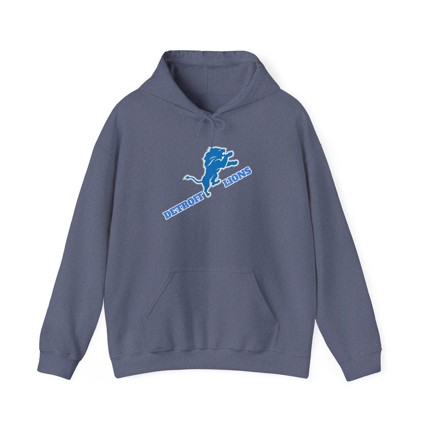 Detroit Lions Fan Hoodie Sweatshirt, NFL Team Apparel, Lions Football Gift,