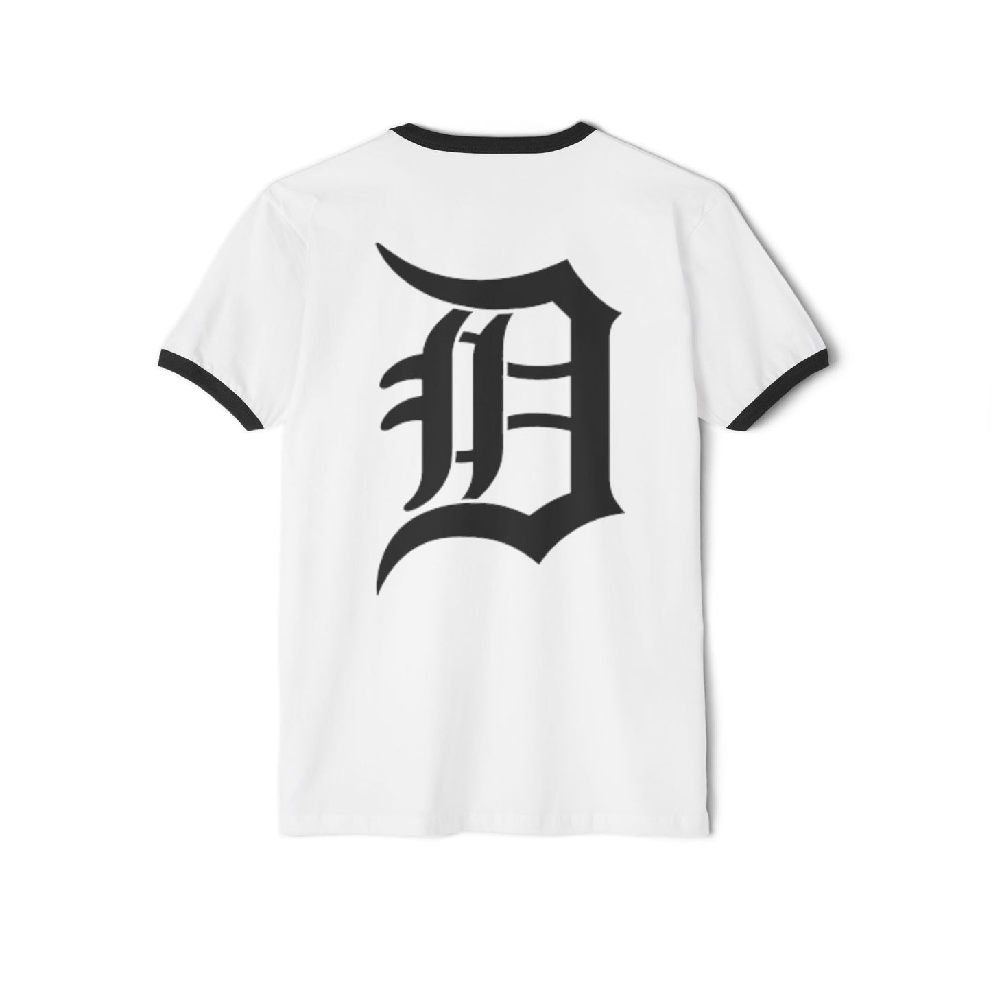 Detroit Tigers Logo Vintage / old school Unisex Cotton Ringer T-Shirt