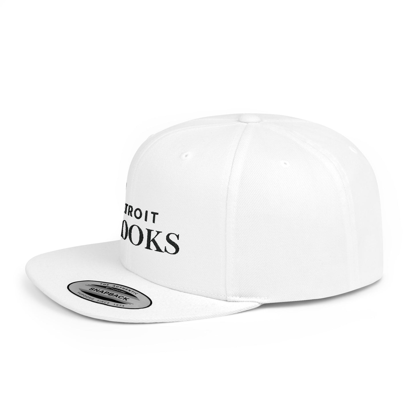 Flat Bill Snapback Detroit Crooks Brand